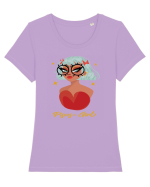 Pesti Pisces Tricou mânecă scurtă guler larg fitted Damă Expresser