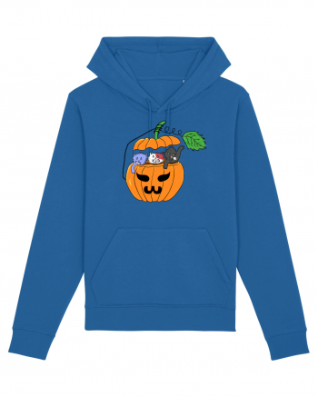 Cute halloween cats Royal Blue