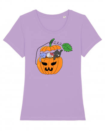 Cute halloween cats Lavender Dawn