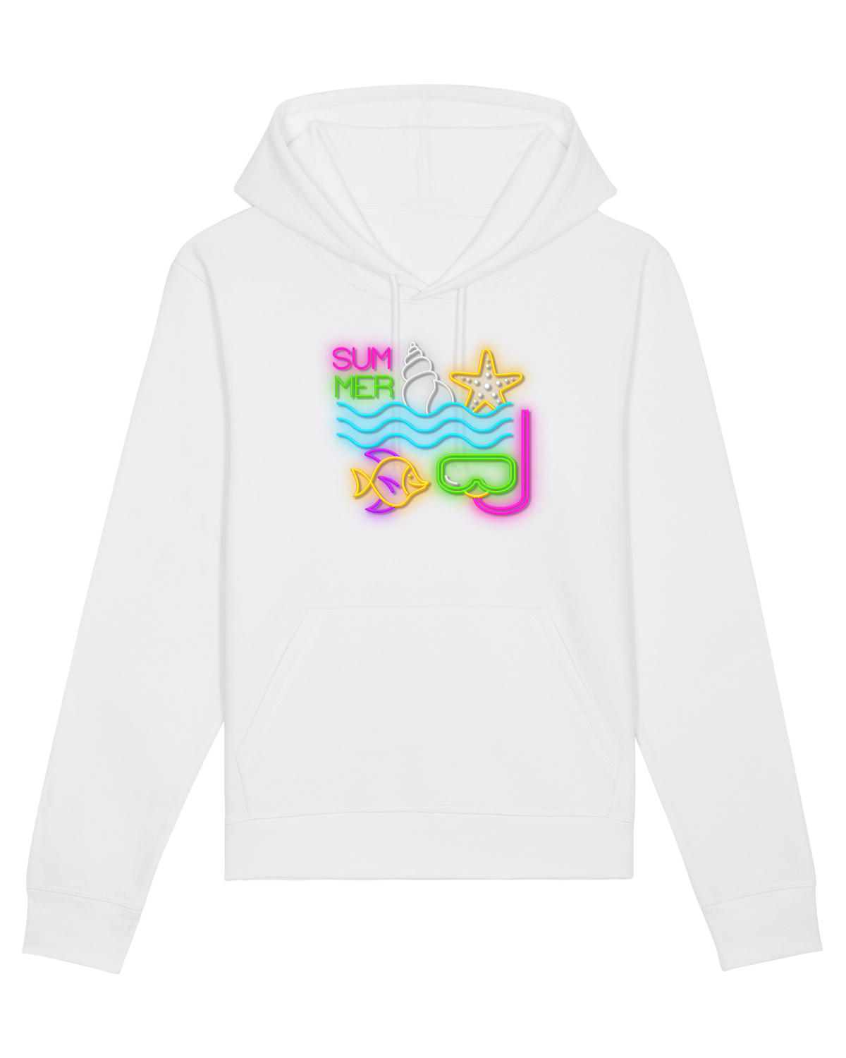 Hanorac Unisex Drummer White