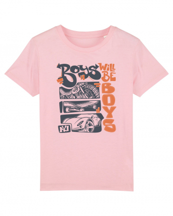 Boys Will Be Boys Cotton Pink