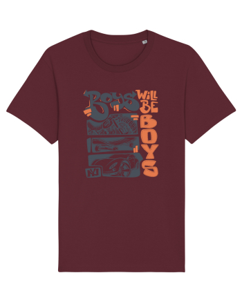 Boys Will Be Boys Burgundy