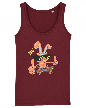 Bunny Skater Burgundy