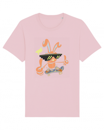 Bunny Skater Cotton Pink