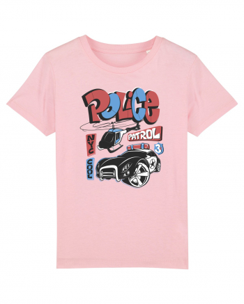 Cool NYC Police Patrol Cotton Pink