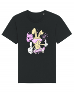 Cool Rabbit On Skateboard Tricou mânecă scurtă Unisex Rocker