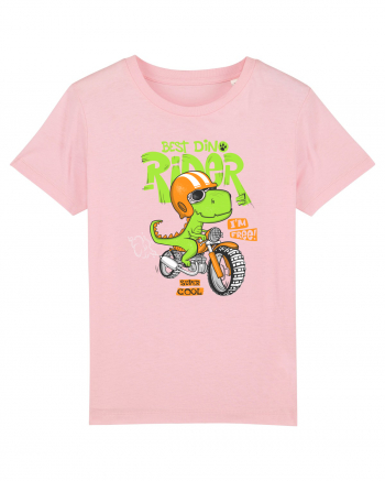 Dino Rider Cotton Pink