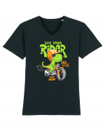 Dino Rider Tricou mânecă scurtă guler V Bărbat Presenter