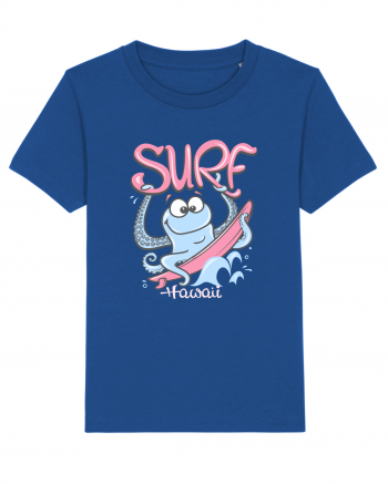 Hawaii Funny Octopus Surf Majorelle Blue