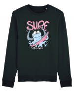 Hawaii Funny Octopus Surf Bluză mânecă lungă Unisex Rise