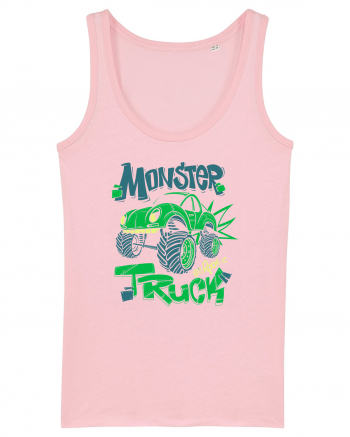 Monster Truck Cotton Pink