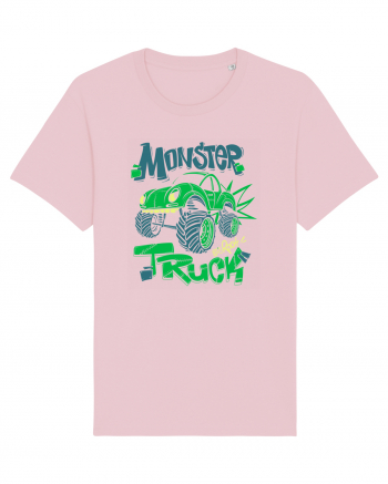 Monster Truck Cotton Pink