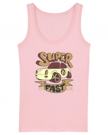 Retro 8 Car Superfast Cotton Pink