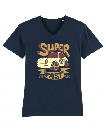 Retro 8 Car Superfast French Navy
