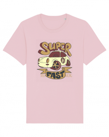 Retro 8 Car Superfast Cotton Pink