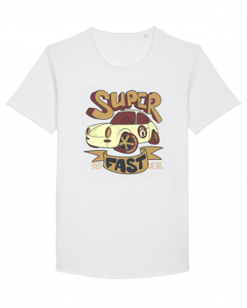 Retro 8 Car Superfast White