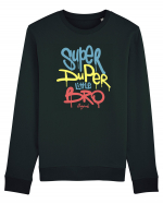 Super Duper Little Bro Bluză mânecă lungă Unisex Rise