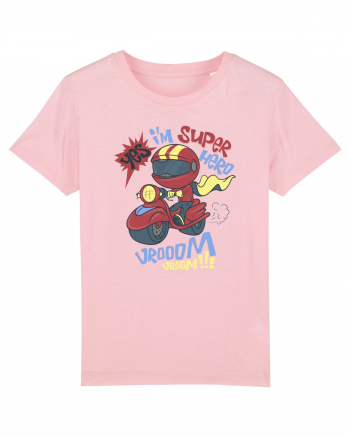 Super Hero Vrooom Cotton Pink