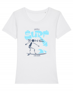 Surf Zone Catch The Wave Tricou mânecă scurtă guler larg fitted Damă Expresser