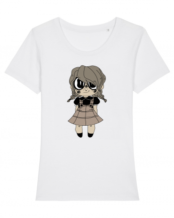 Autumn Little Girl White