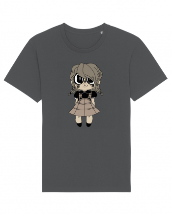 Autumn Little Girl Anthracite