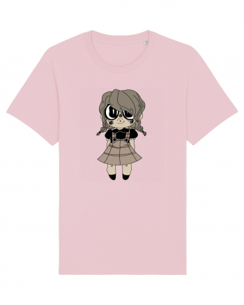 Autumn Little Girl Cotton Pink