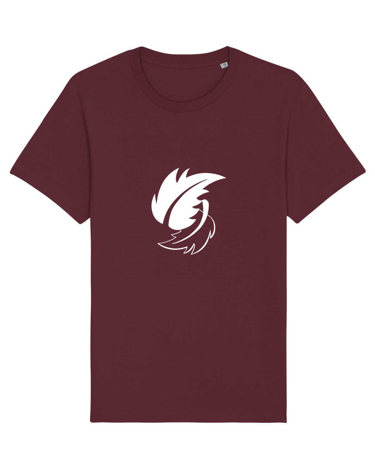 Tricou mânecă scurtă Unisex Rocker Burgundy