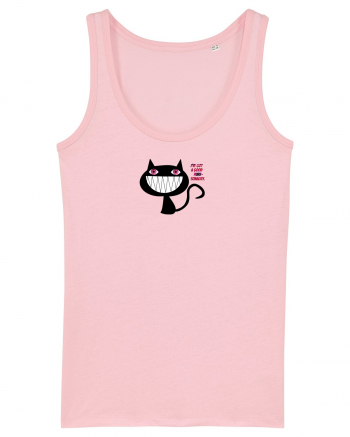 Evil Cat  Cotton Pink