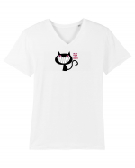 Evil Cat  Tricou mânecă scurtă guler V Bărbat Presenter