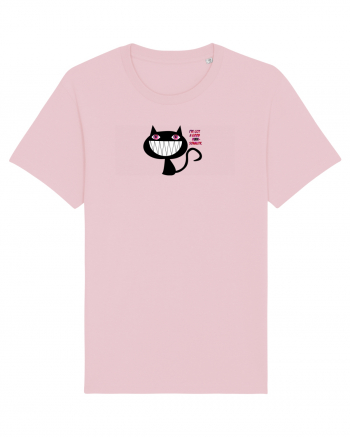 Evil Cat  Cotton Pink