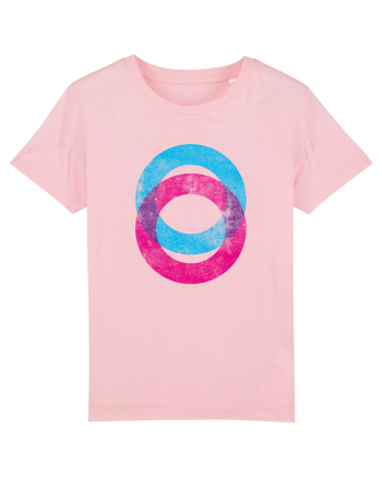 Geometric conjunction Cotton Pink