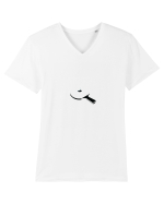 Pasiune Tricou mânecă scurtă guler V Bărbat Presenter