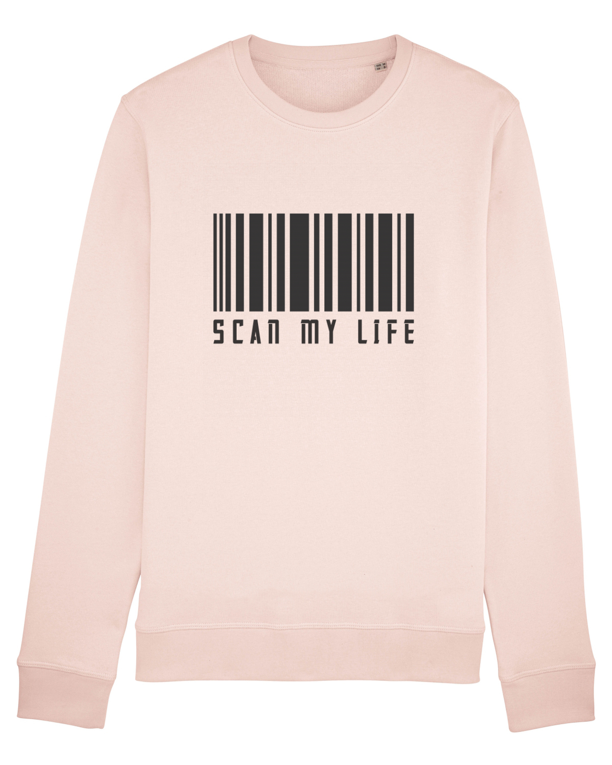 Bluză mânecă lungă Unisex Rise Candy Pink