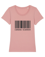 Corona Scanner Tricou mânecă scurtă guler larg fitted Damă Expresser
