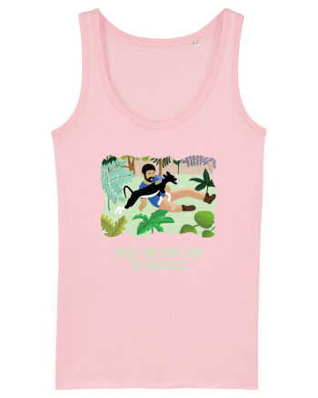 My dog is my best friend 5 Cotton Pink