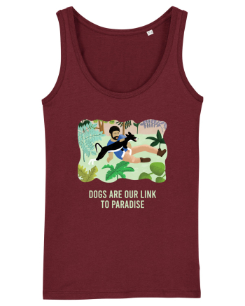My dog is my best friend 5 Burgundy