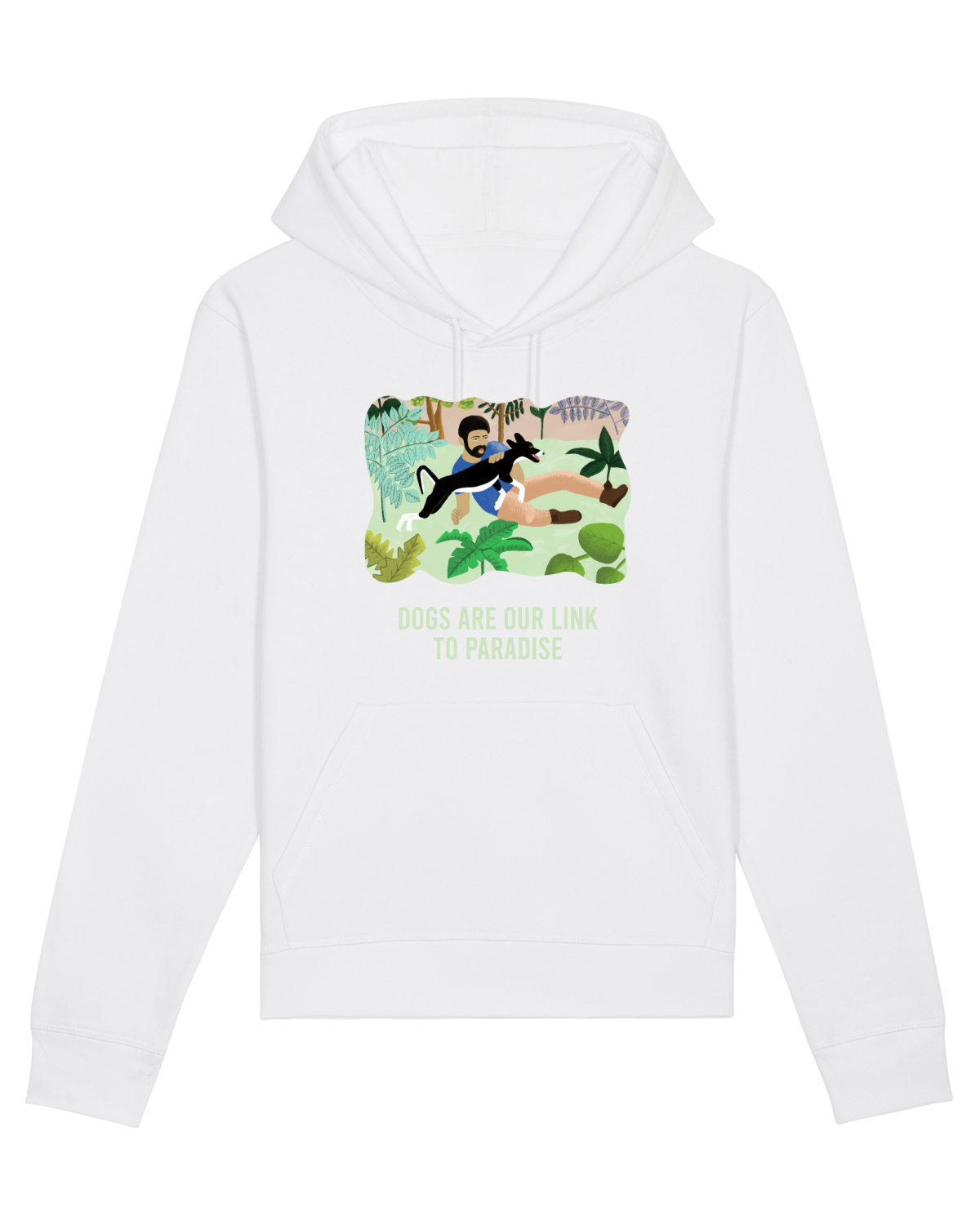 Hanorac Unisex Drummer White