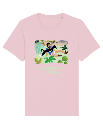 My dog is my best friend 5 Cotton Pink