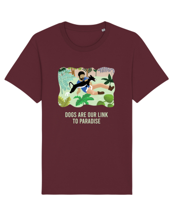 My dog is my best friend 5 Burgundy