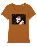robert smith , the cure Tricou mânecă scurtă guler larg fitted Damă Expresser