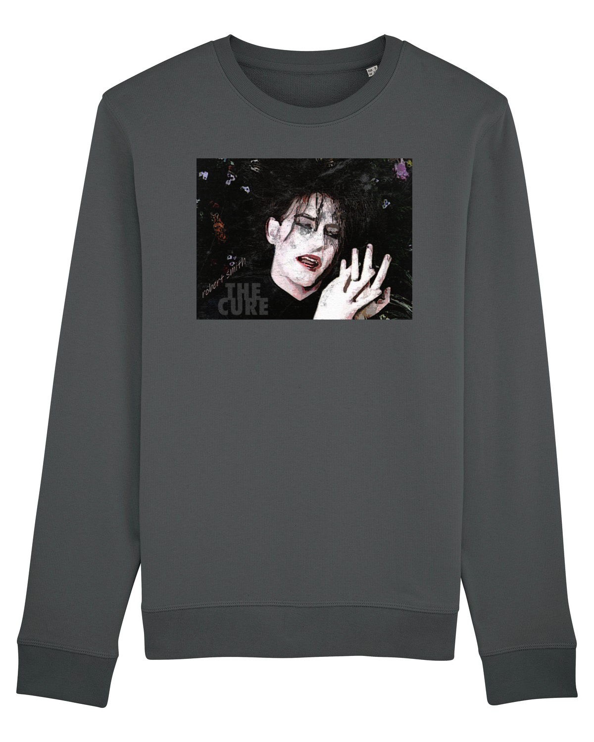 Bluză mânecă lungă Unisex Rise Anthracite