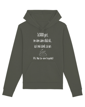 Tricou de scuze  semivionovat Khaki