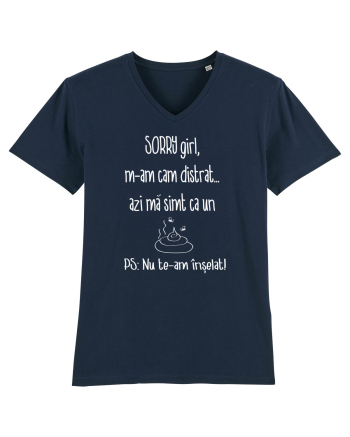 Tricou de scuze  semivionovat French Navy