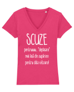 Tricou de scuze pentru recidivisti Tricou mânecă scurtă guler V Damă Evoker