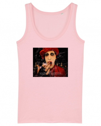 marilyn manson greets with love Cotton Pink