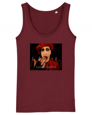 marilyn manson greets with love Burgundy