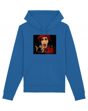 marilyn manson greets with love Royal Blue