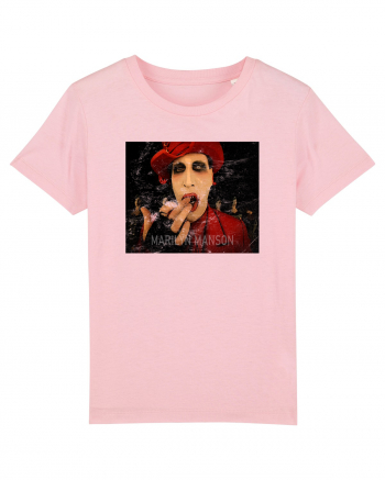 marilyn manson greets with love Cotton Pink