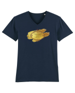 Best Time for Coffee Tricou mânecă scurtă guler V Bărbat Presenter