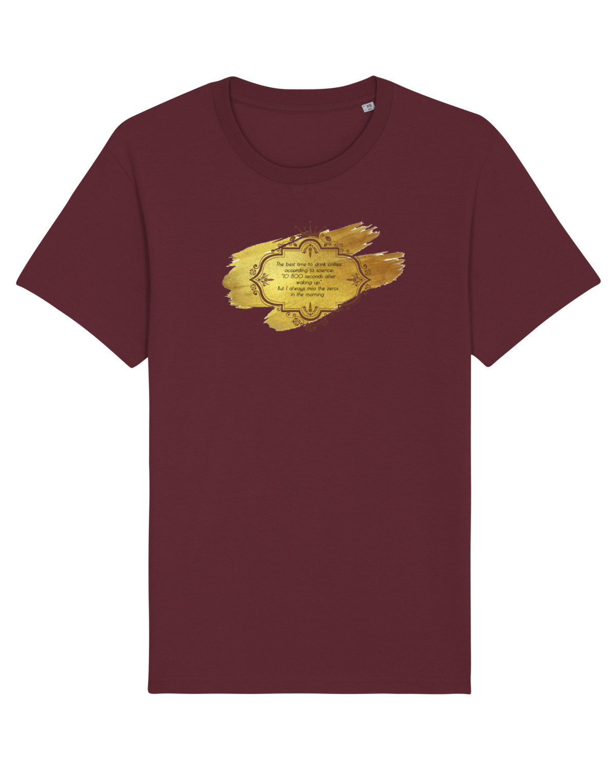 Tricou mânecă scurtă Unisex Rocker Burgundy